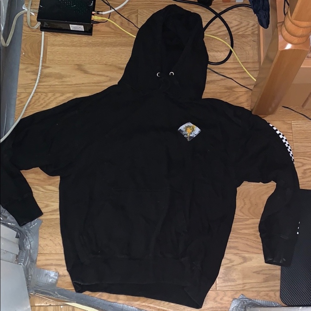 Black hoodie